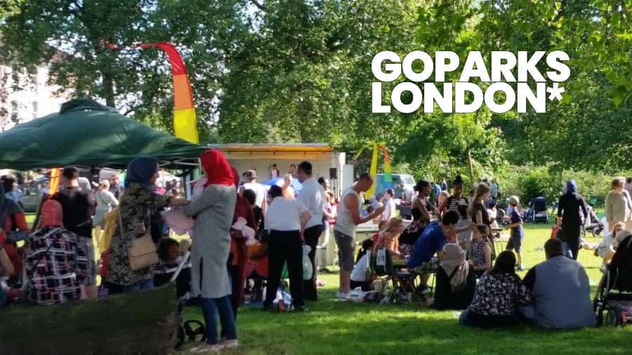 GoParksLondon website preview